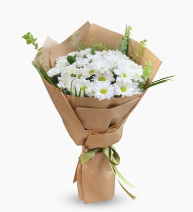 Beyaz Papatya Buketi