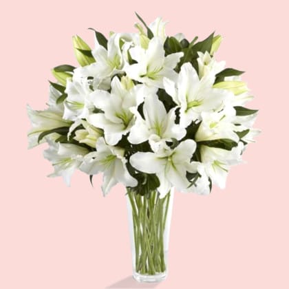 Lilies in a Vase